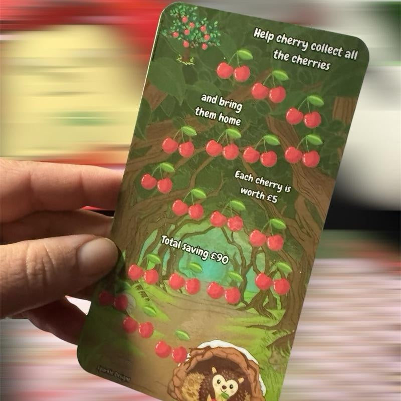 Cherry hedgehog saving challenge binder bundle