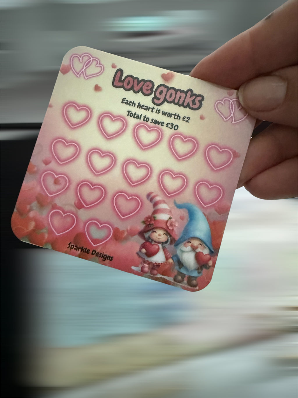 The gnome saving challenge booklet including wallets & matching inserts