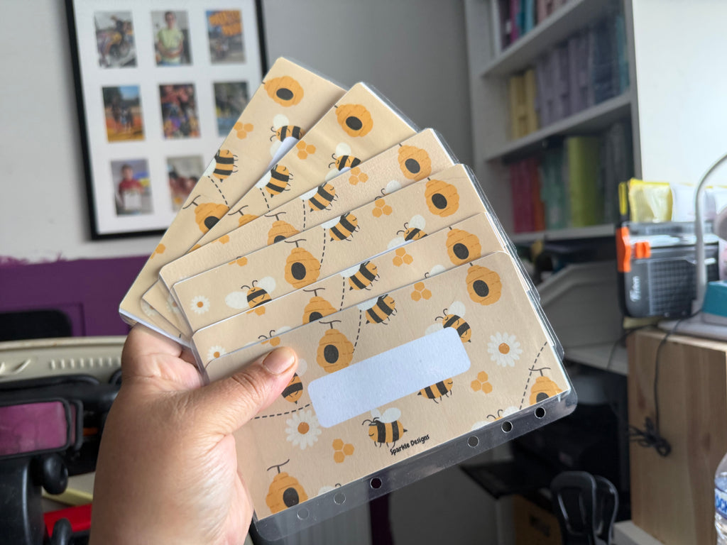 Custom Card-Style Vellum Cash Wallets