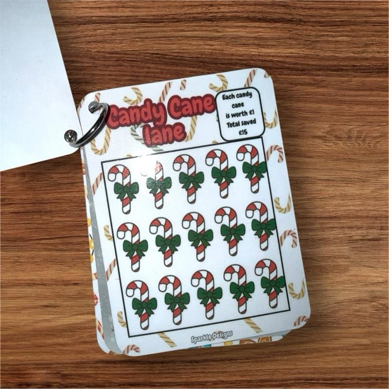 The Christmas challenge mini saving challenge ring tracker