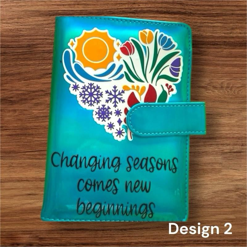 Monthly annual binder 3 design choices available