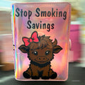 Custom A6 Highland Cow Savings Binder | 6 Trackers
