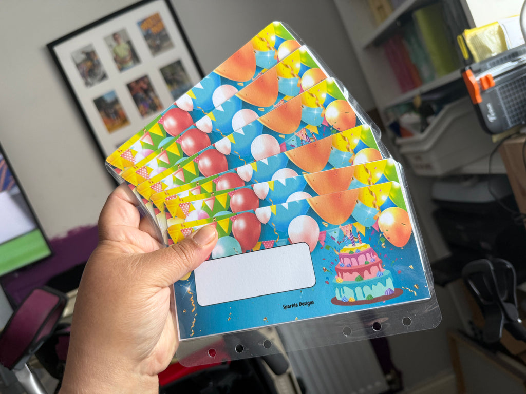 Custom Card-Style Vellum Cash Wallets