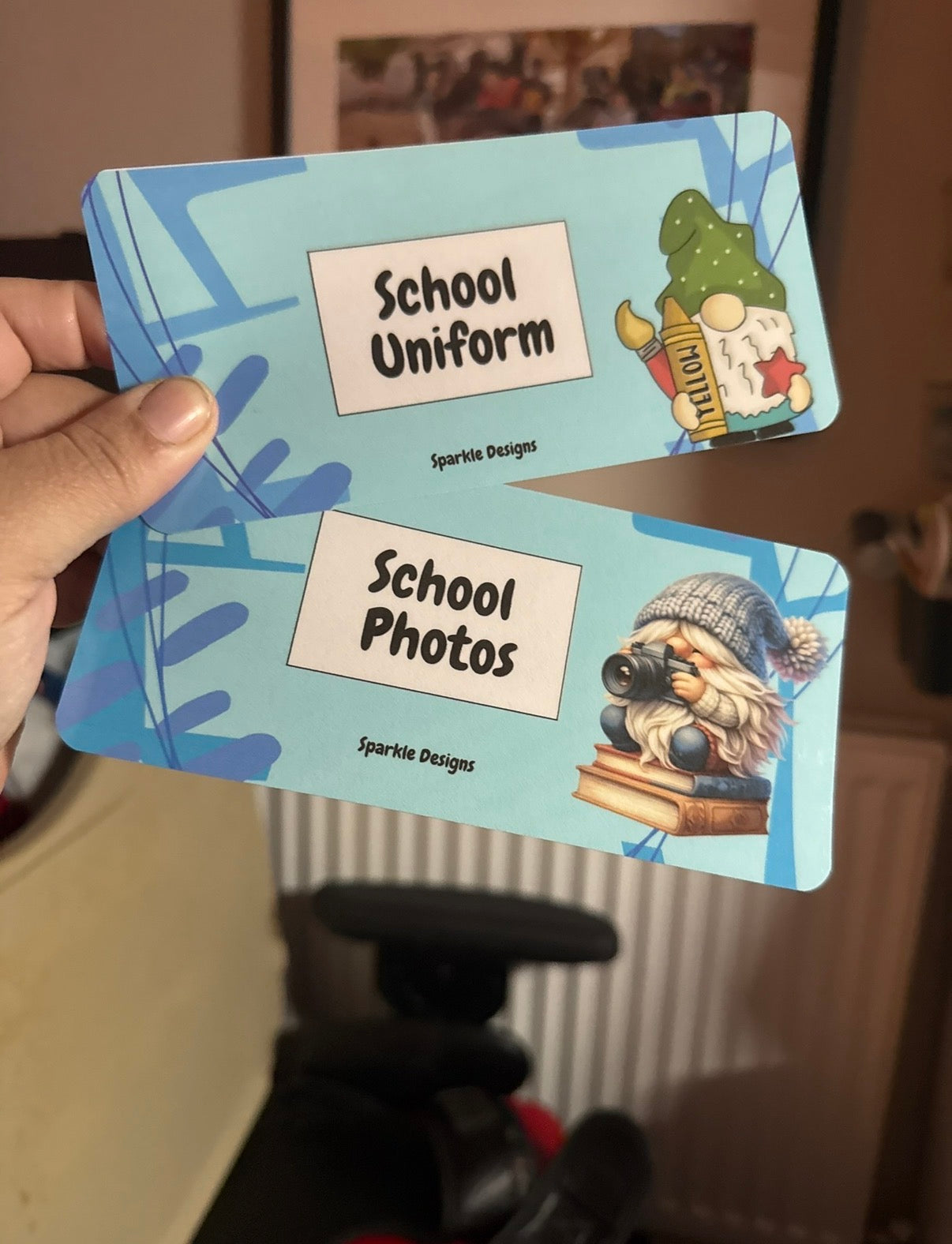 All things school related binder - gnome themed(can add more inserts/trackers if need be)