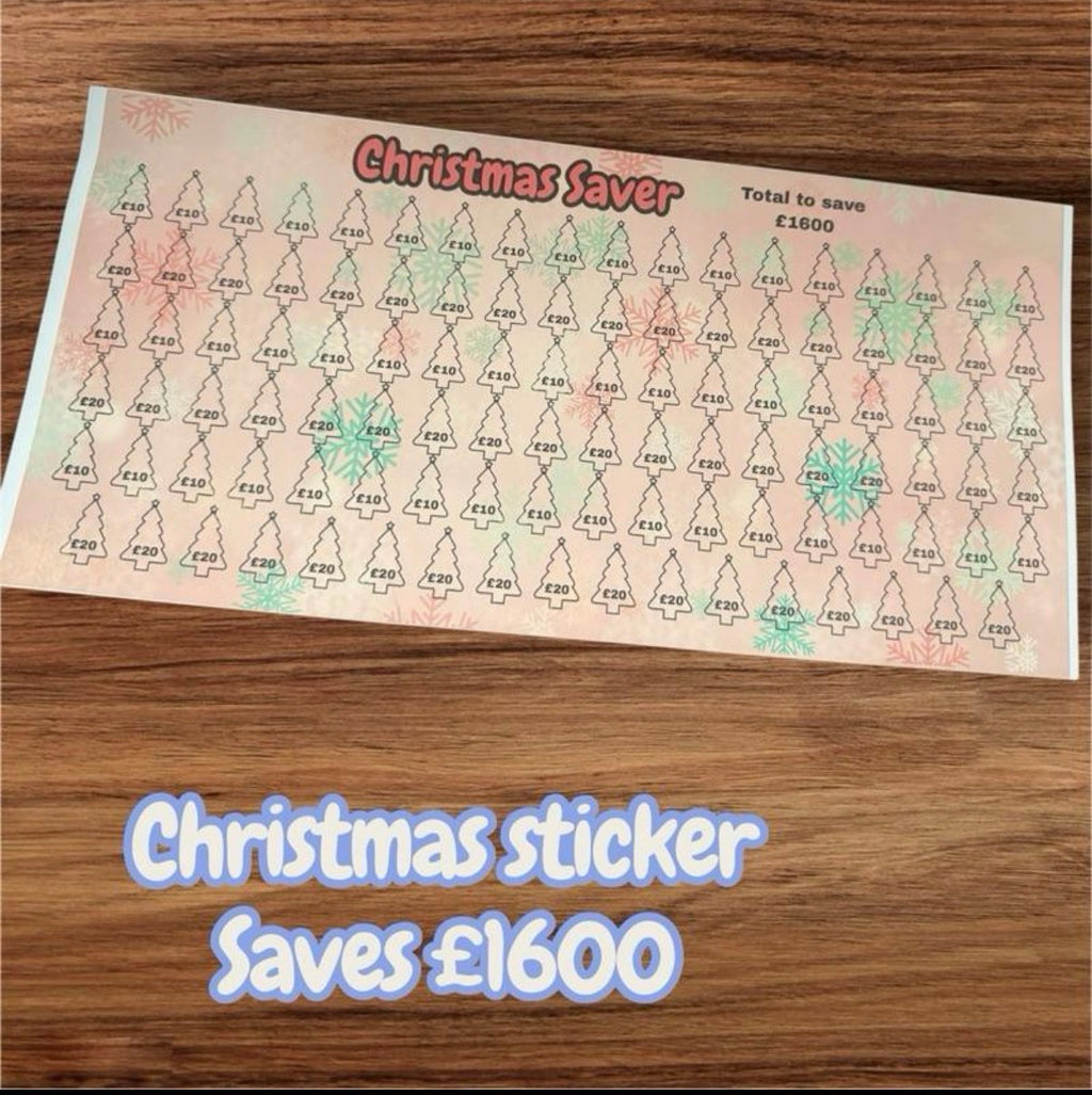 Money saving tin stickers - lots of variety and more available