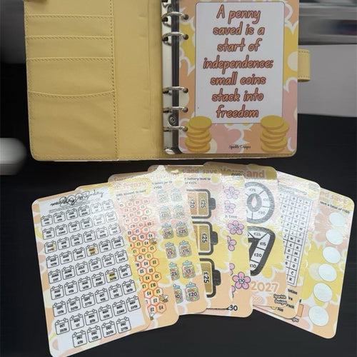 2027 savings challenge binder bundle