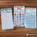 Car saving challenge trackers - can be purchased as a bundle or individually.