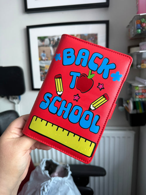 Back to school saving challenge binder & trackers -various options available