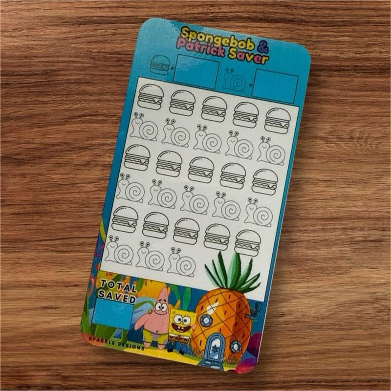 Children's Saving Challenge Trackers for Kids