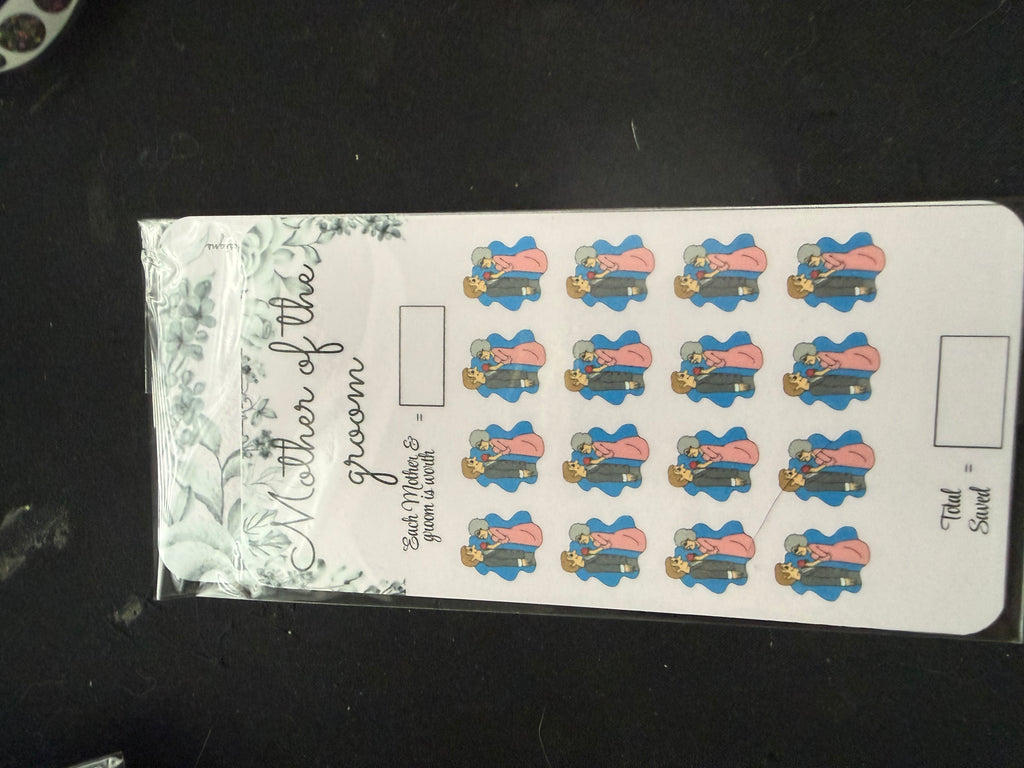 Clearance Laminated Cardstock Planner Trackers & Dashboards