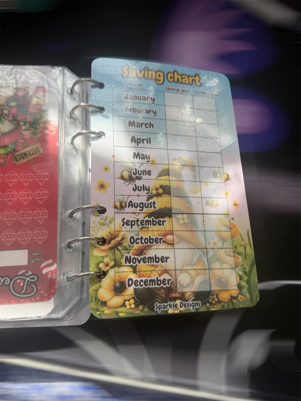 Let’s buzz a and save binderless binder - comes with 2 tracker design choices.