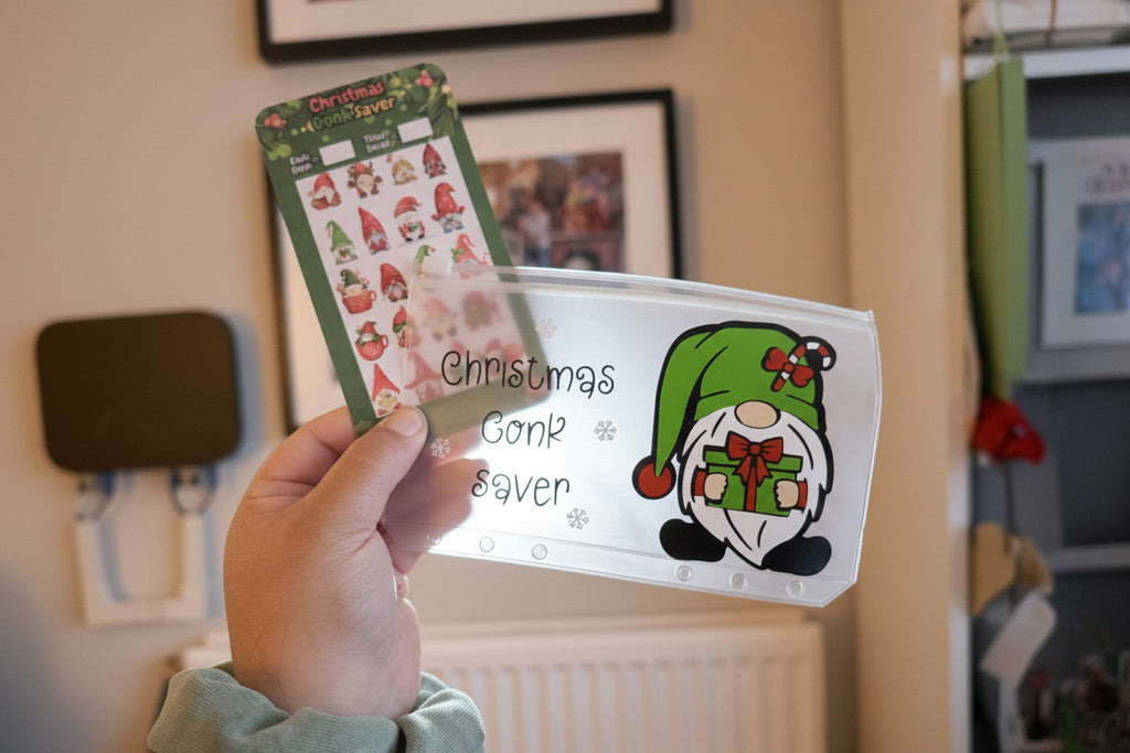 Christmas gonk saving challenge tracker