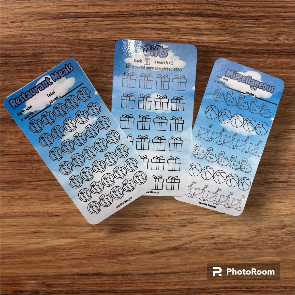 A6 Holiday Abroad Savings Binder | 15 Trackers