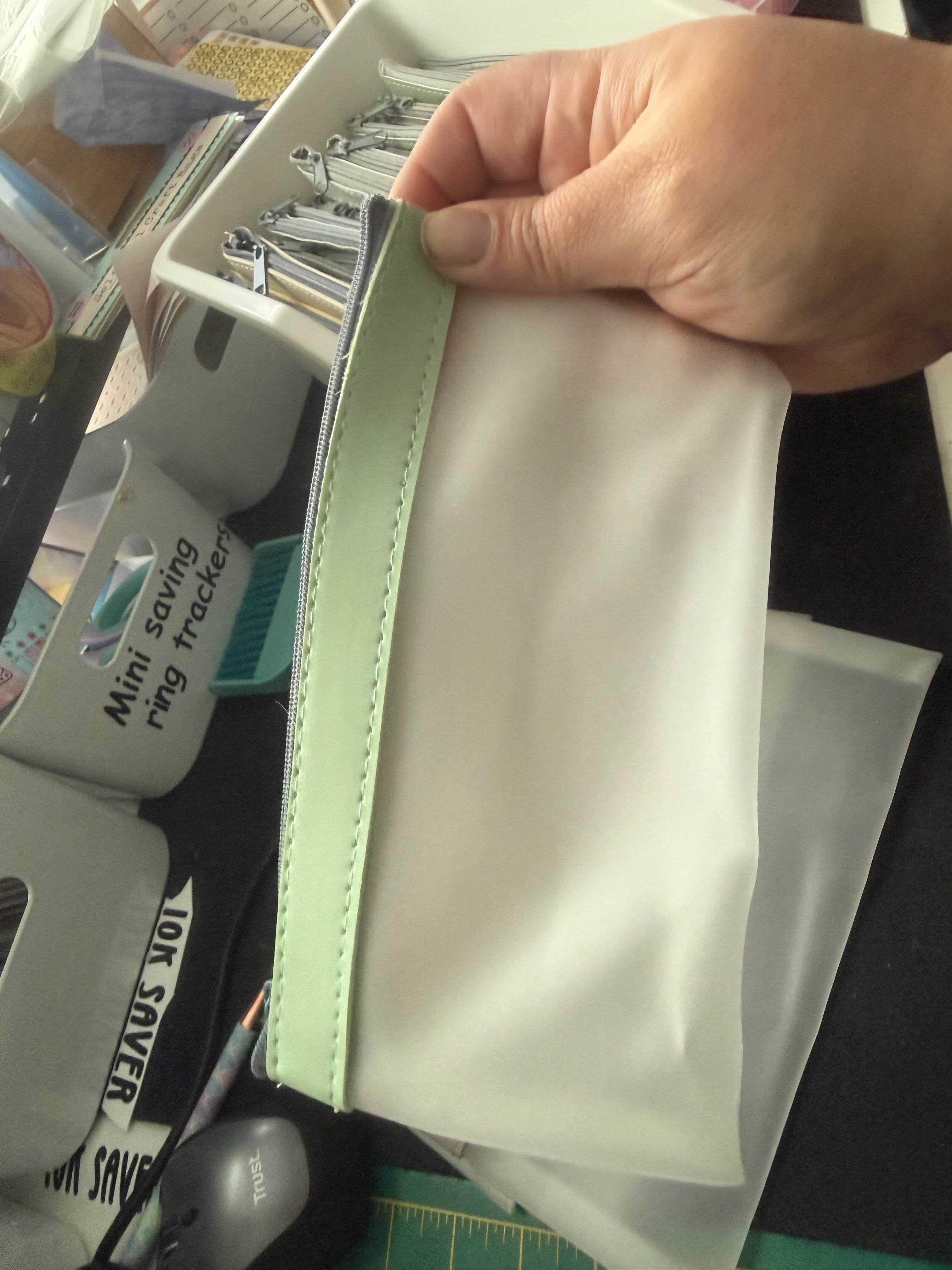 Cash run wallets for cash stuffing