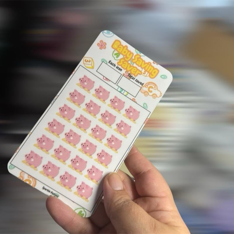 New Baby Saving Challenge Binder & Saving Trackers Perfect for New Parents to Save for Their Bundle of Joy with Fun trackers and Organized dashboards