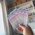 Book fund saving challenge tracker adult & children’s versions available.