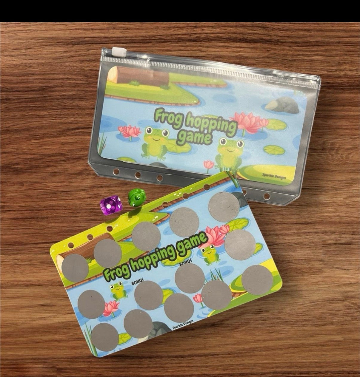 Frog Saving Tracker Challenge - Interactive and Fun