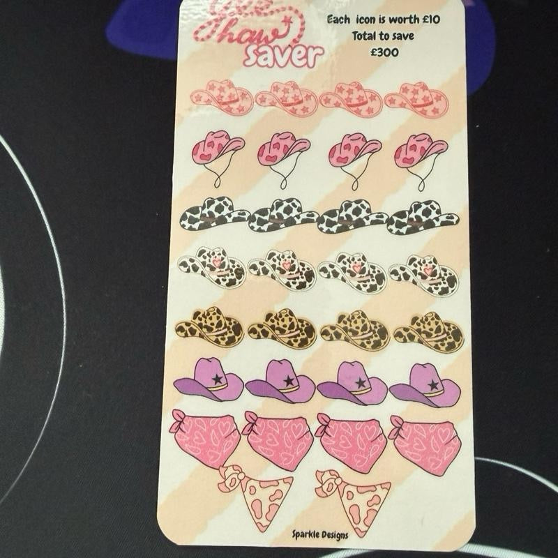 Cherry horse savings budgeting binder set