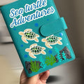 Sea turtle adventures saving challenge binder