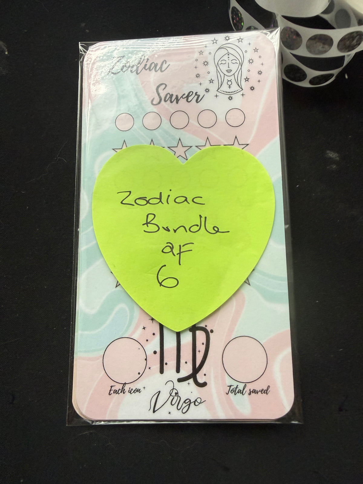 Clearance Laminated Cardstock Planner Trackers & Dashboards