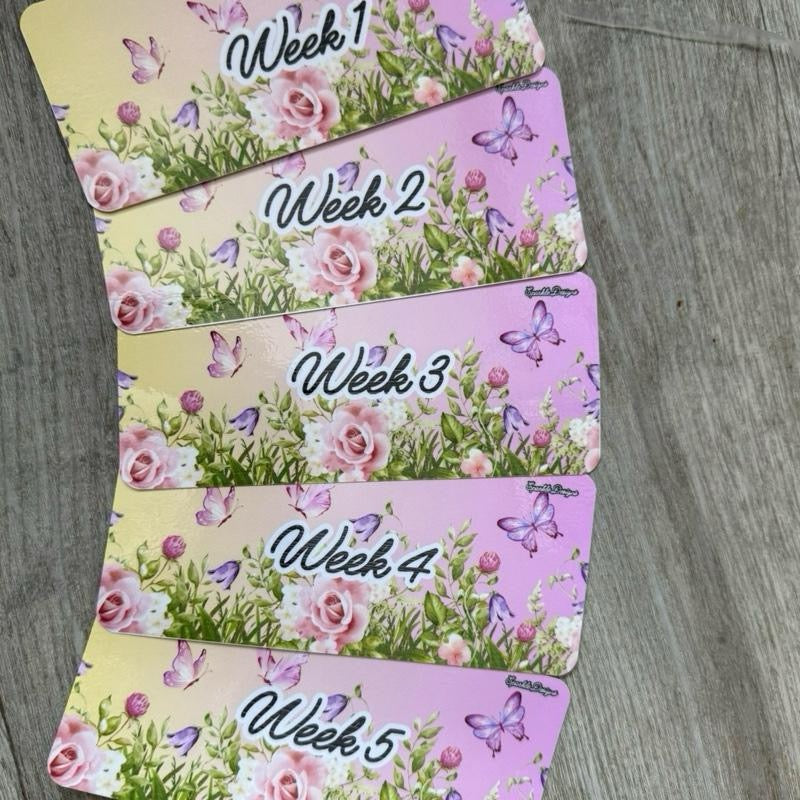 Personalised Weekly Sinking Funds Binder with varied Design options - Leather, Decor