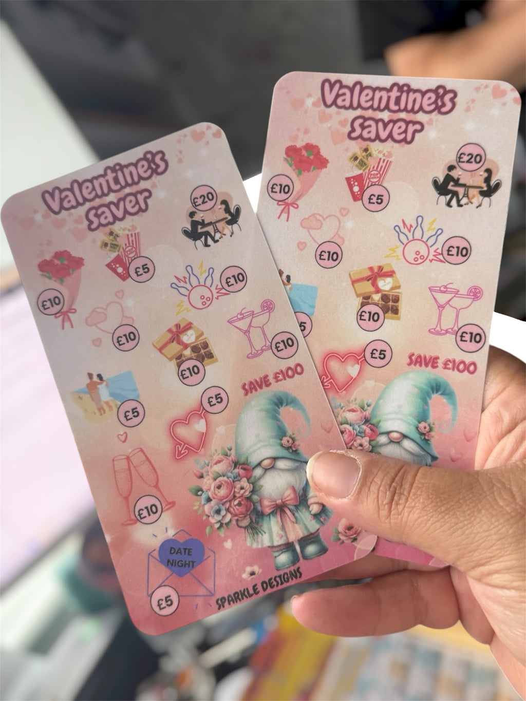 Valentine's Gonk A6 Savings Challenge – Save £100