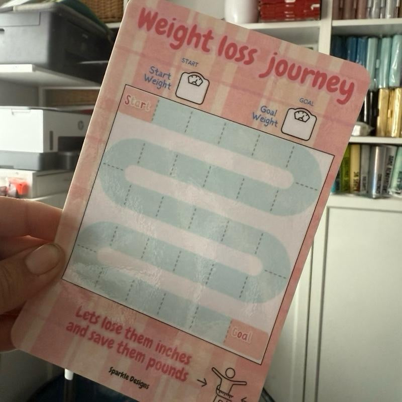 Weight management saving challenge trackers - save the pounds when you lose them.