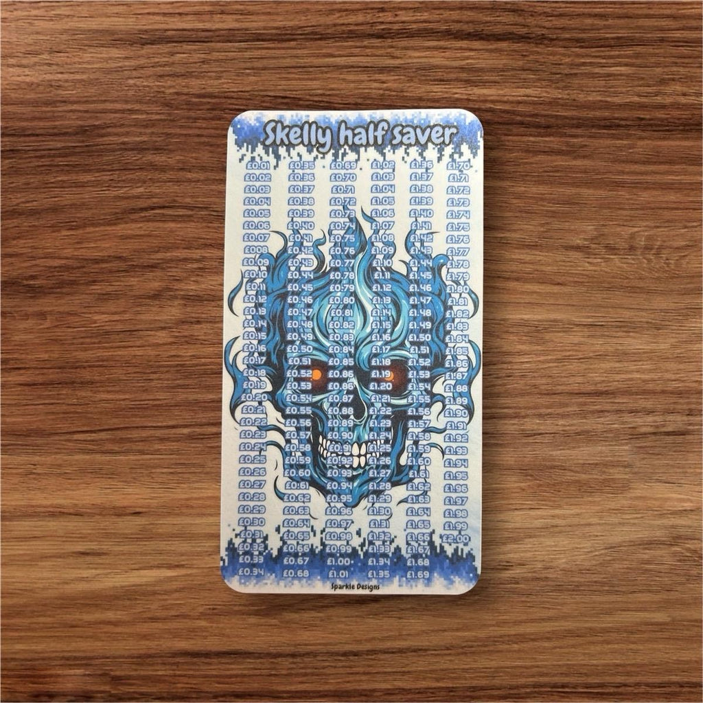 Skull & dragon saving challenge tracker bundle - can be purchased individually