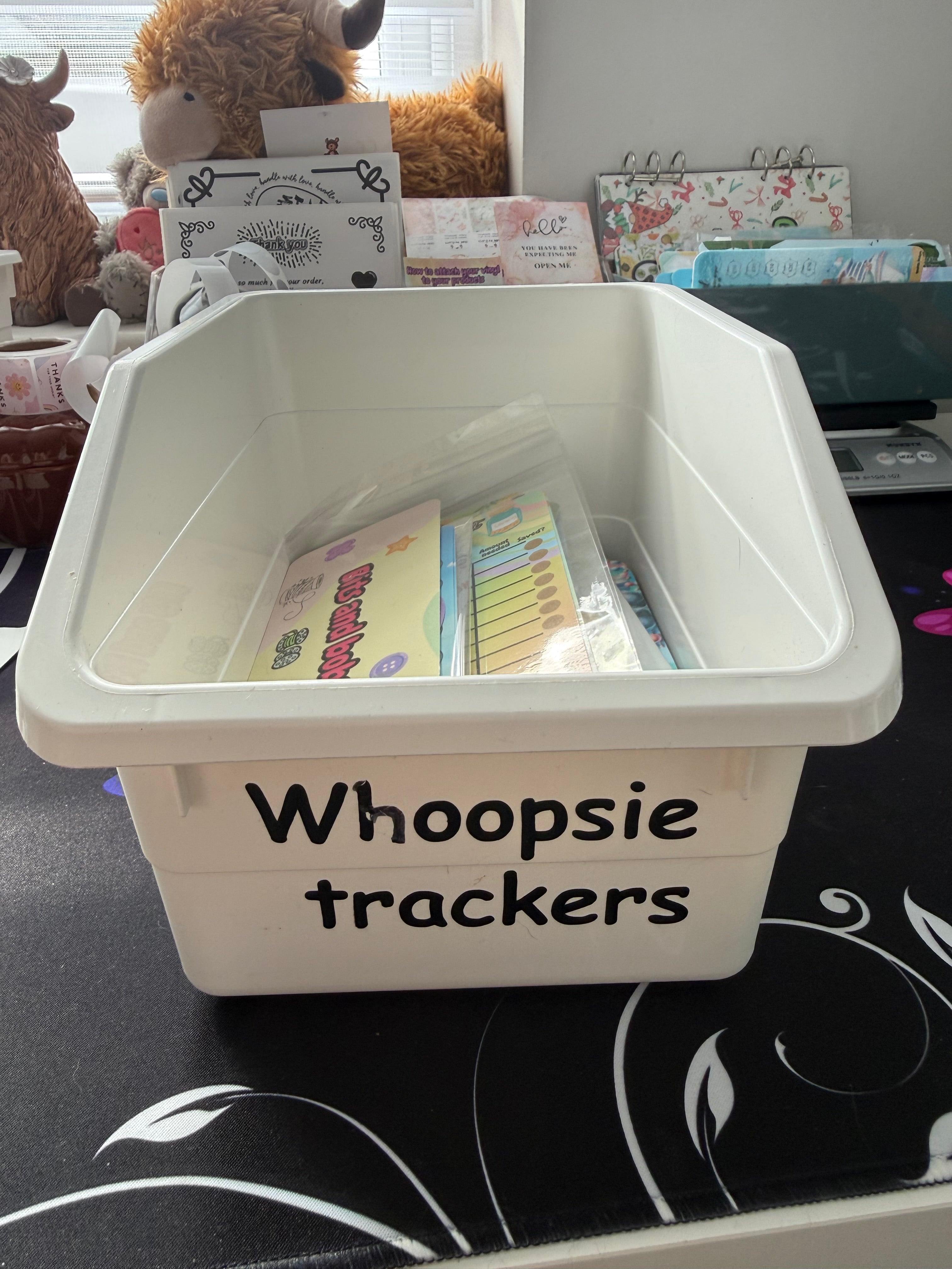 Whoopsie trackers lots available some freebies too ❤️❤️
