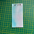 50p, £1, £2,£5, £10, £20 saving trackers