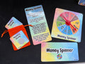 Money Spinner Saving Money Challenge Game Tracker with Mystery Cards and Scratch Off Features for Fun Financial Management