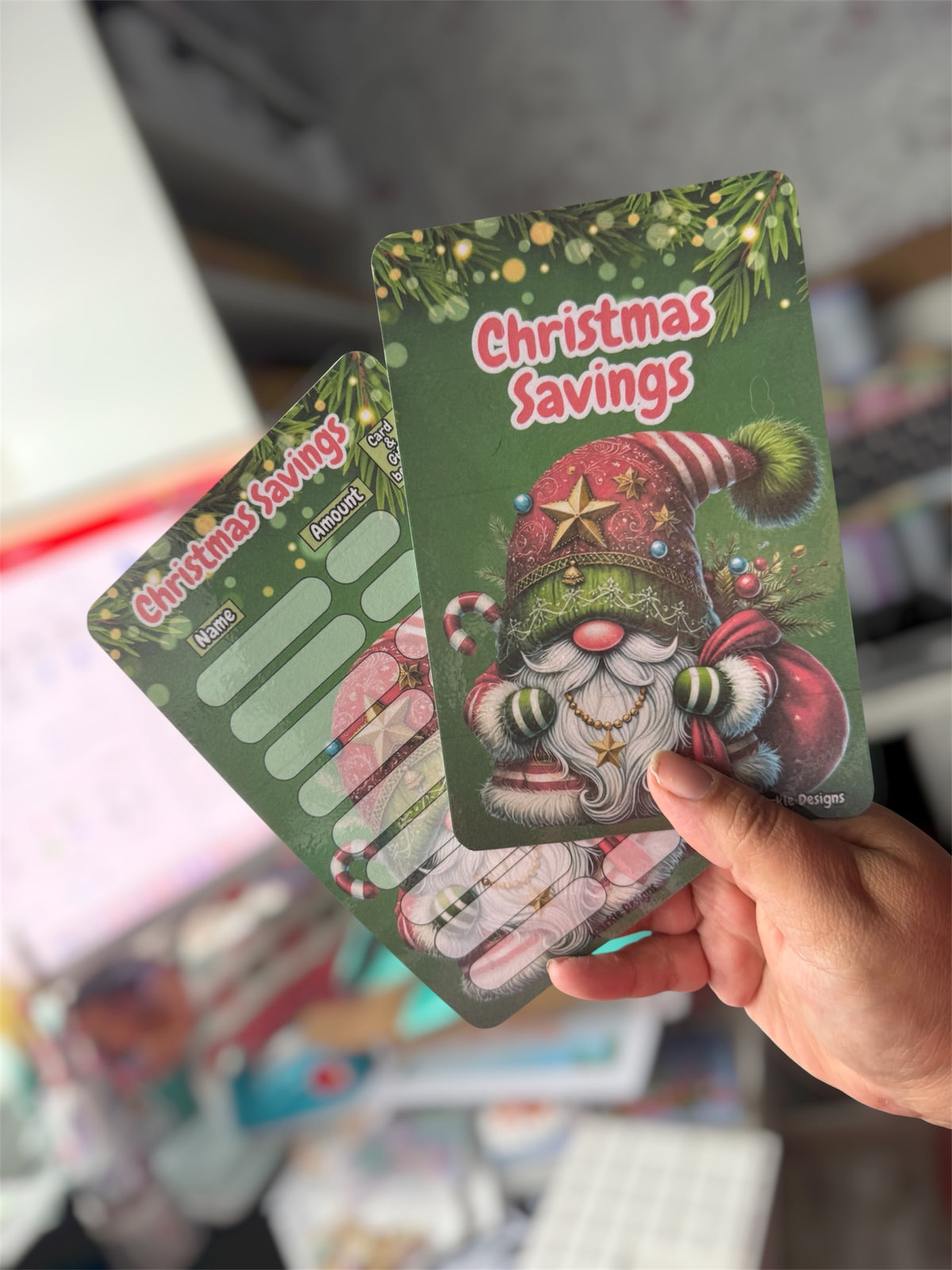 Christmas Gnome A6 Savings Dashboards