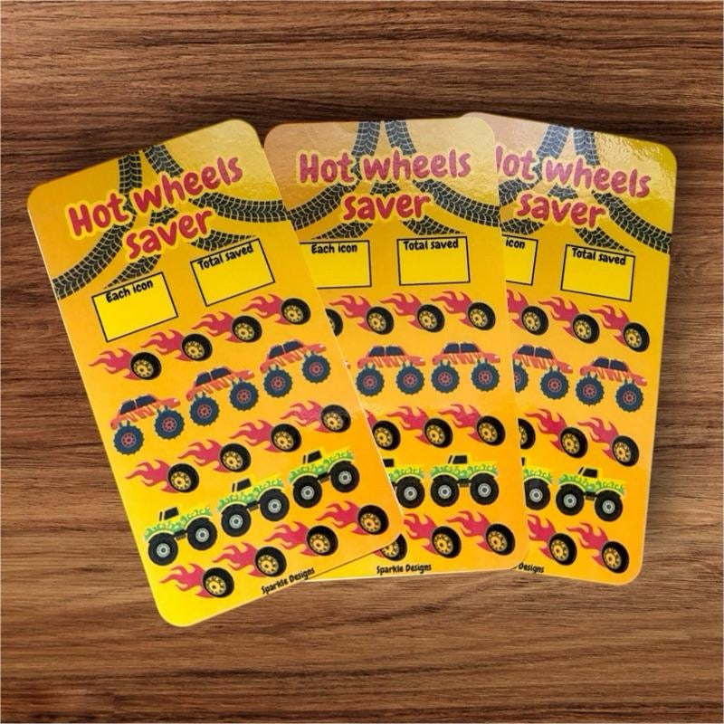 Children's Saving Challenge Trackers for Kids