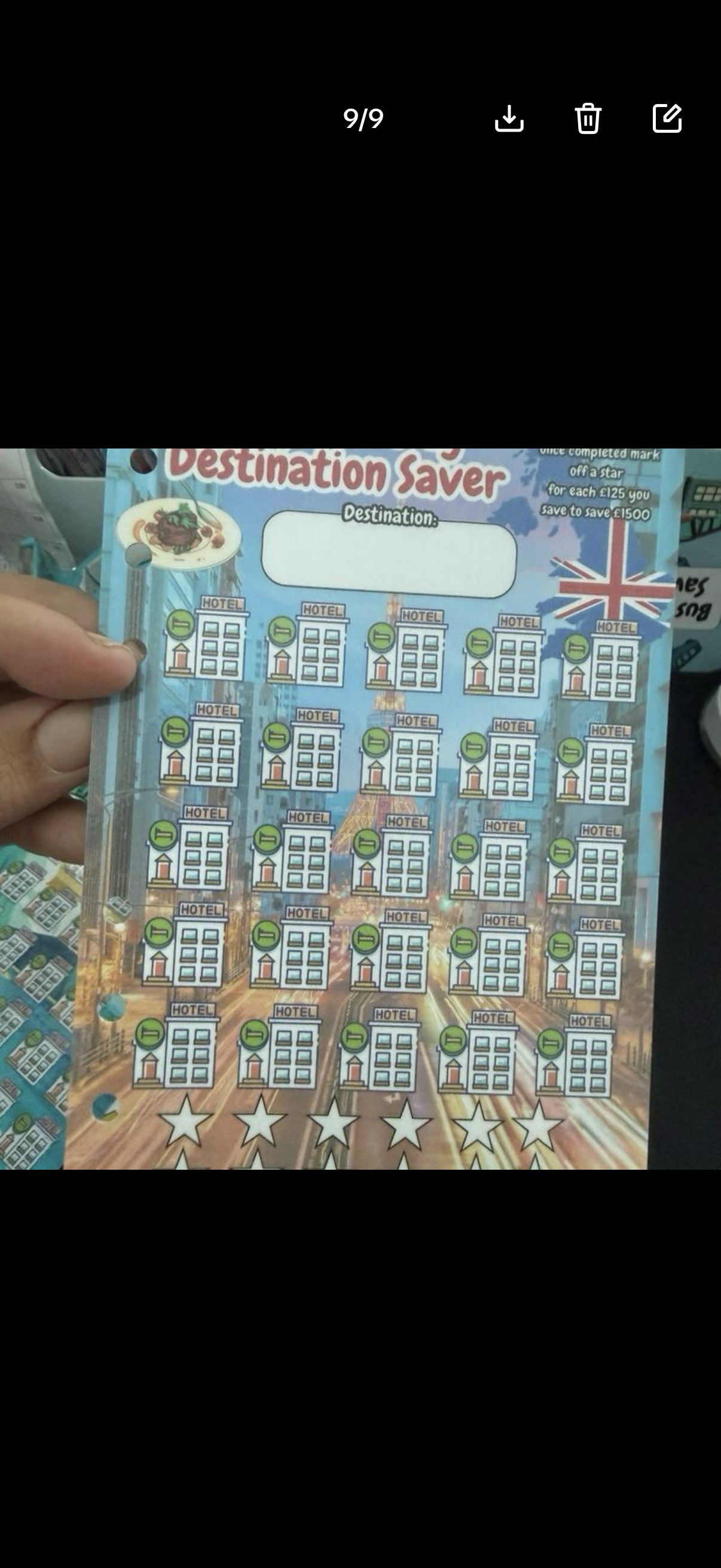 Holiday saving dashboard for all kinds of holidays - various designs and others available