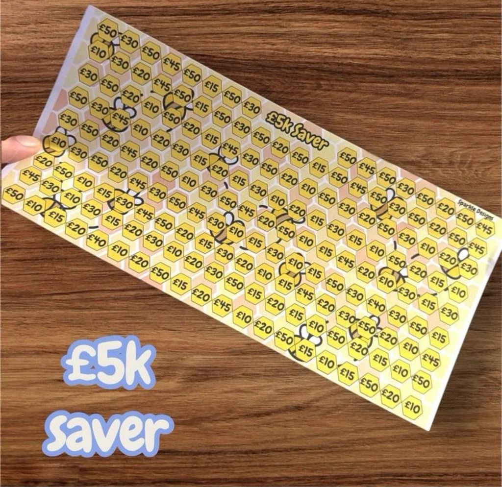 Money saving tin stickers - lots of variety and more available