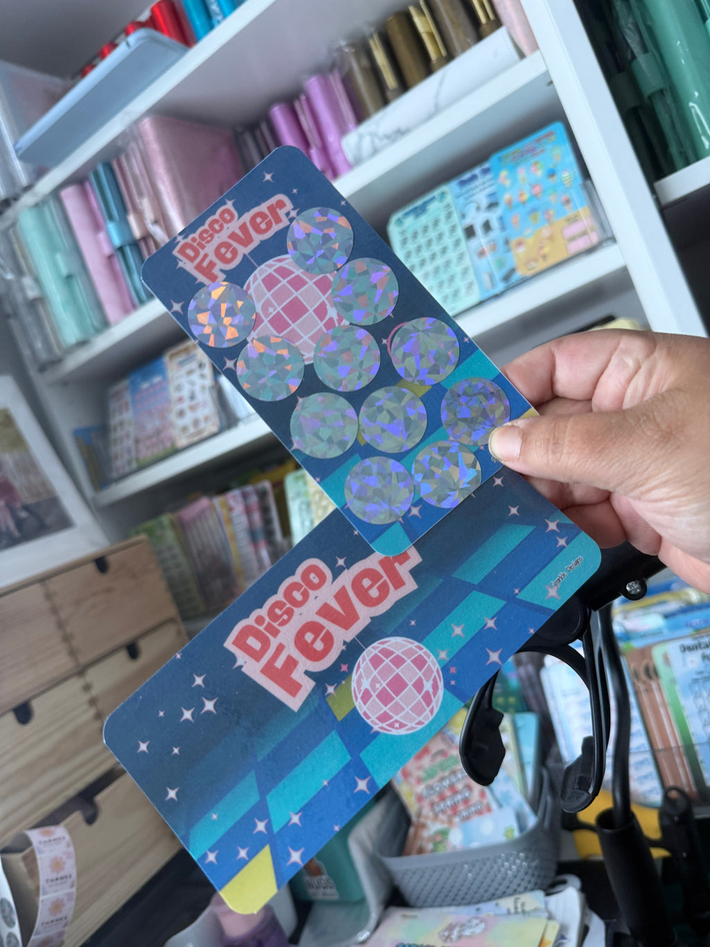 Disco Fever Saving Challenge Scratch Off Game - Fun Interactive Activity for Kids and Adults