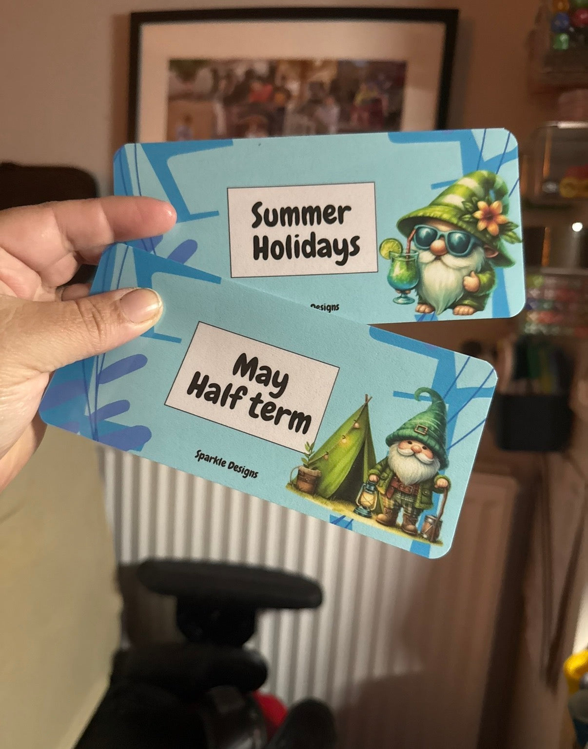 All things school related binder - gnome themed(can add more inserts/trackers if need be)