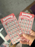 Jammy Savings A6 Tracker – Blank Jam Jar Icons