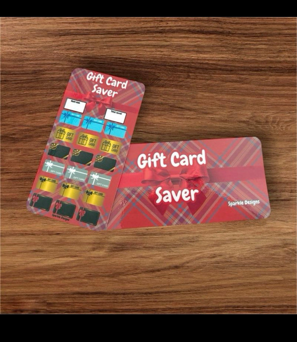 Gift card saving challenge tracker -perfect for saving for all occasions for those awkward times where you don’t know what to buy someone.