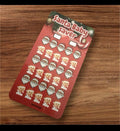 Santa baby saving challenge tracker, perfect form saving up for any of the festive period.