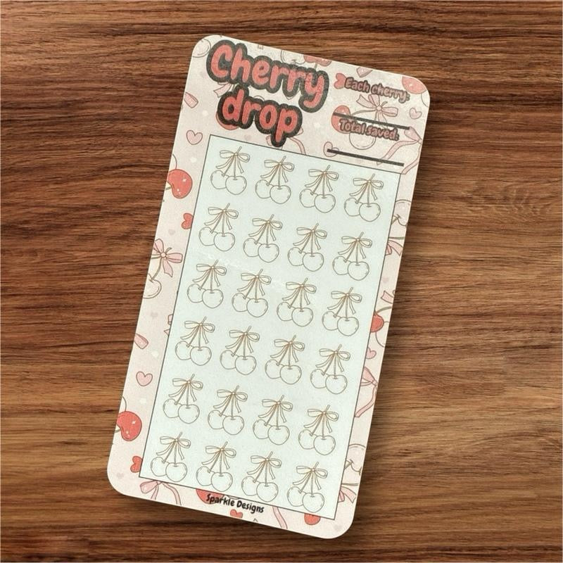 Fruity themed saving trackers