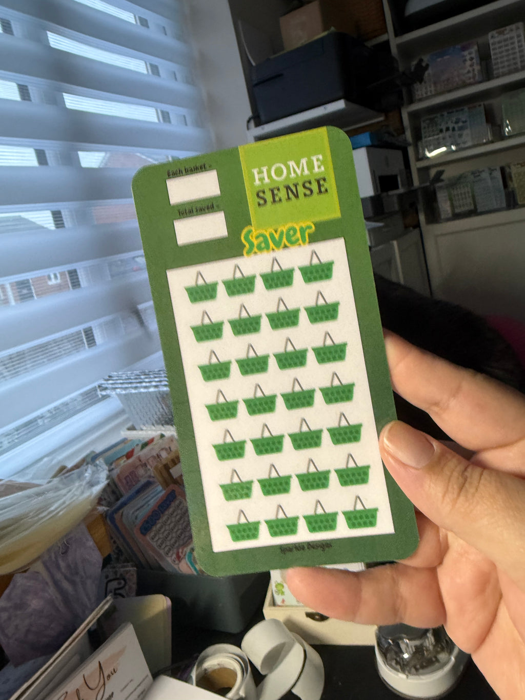 Shopping saving challenge trackers - a variety of trackers to choose from