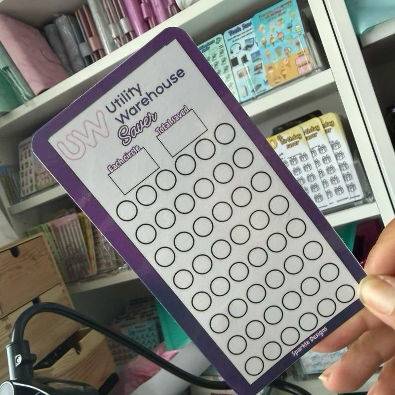 Custom A6 Monthly Bills Savings Binder | Up to 12 Trackers