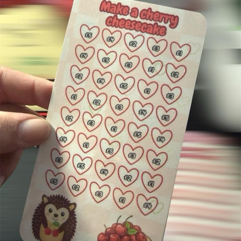 Cherry hedgehog saving challenge binder bundle