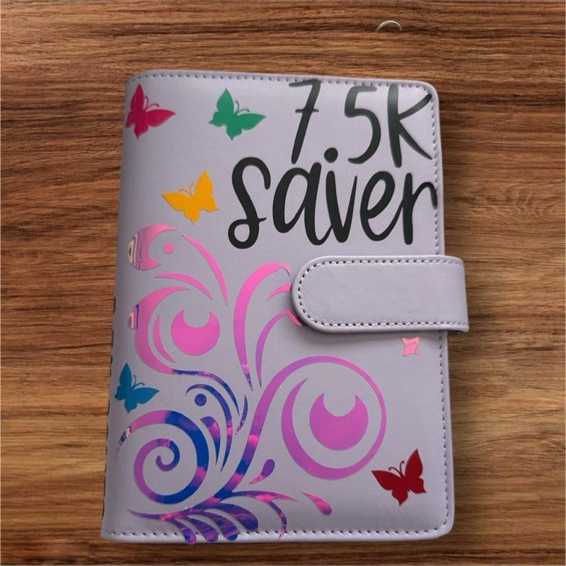1k,1.5k, 2.5k, 5k, 7.5k, 10k, Budget Saving Binder with Trackers, Inserts & Wallets - Various Options Available: 2.5k, 5k, 7.5k, 10k Lots of Saving Opportunities - Ornaments, Piggy, Decor