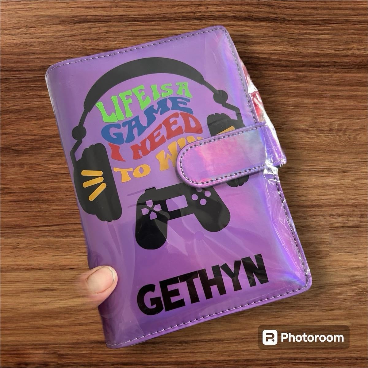 A6 Saving Binder Bundle with Matching Personalised Wallets - 6, 8, 12 or 15 Saving Trackers