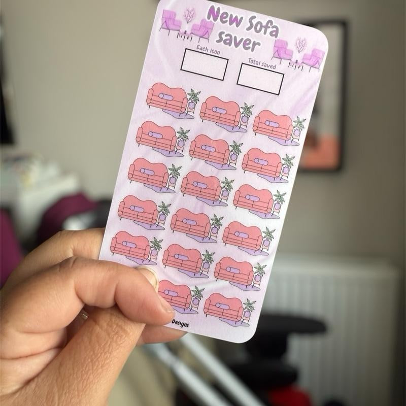 New Sofa Saver Tracker - Saving Challenge