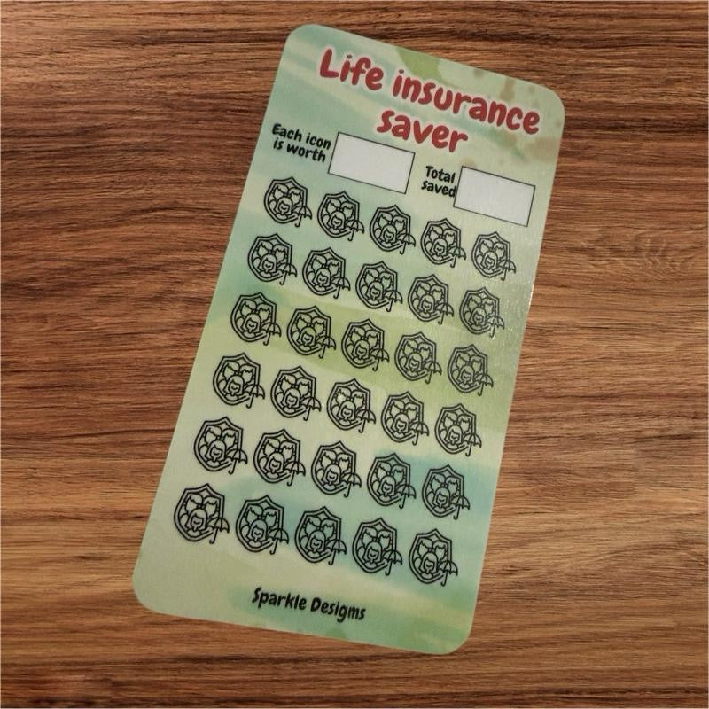 Life Insurance Saver Challenge Tracker