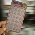 Girls Trip Saving Challenge Tracker - Floral Design for Tracking Savings Goals