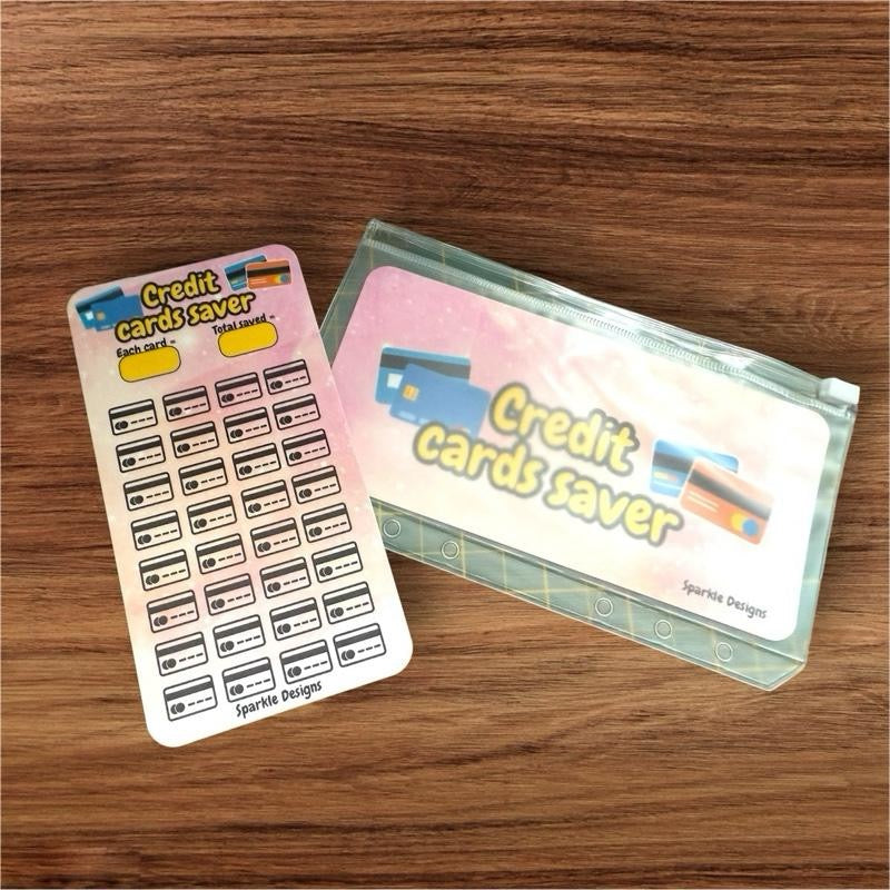 Credit Cards Saver Tracker - Clear Those Credit Cards and become debt free